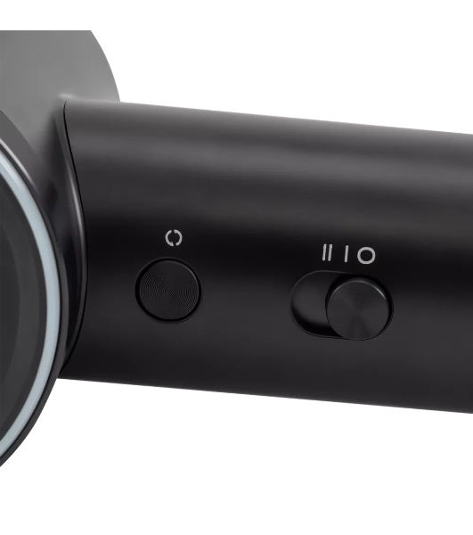 Фен Polaris PHD-1110 черный, 1600 Вт, ионизация