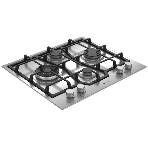 Газовая варочная поверхность Hotpoint HGMTS 643 W IX, независимая, нержавеющая сталь, фото5