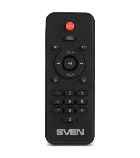Портативная колонка SVEN PS-555, черный, 65 Вт (RMS), Bluetooth, USB, microSD, пульт