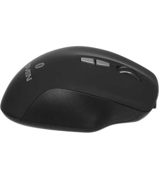 Мышь беспроводная SVEN RX-590SW черный, 1600 dpi, радиоканал, Bluetooth, USB, кнопки - 7