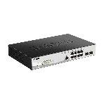 Коммутатор D-Link DGS-1210-10P/ME/B1A, 8×1 Гбит/с + 2×1 Гбит/с SFP, управляемый, фото2