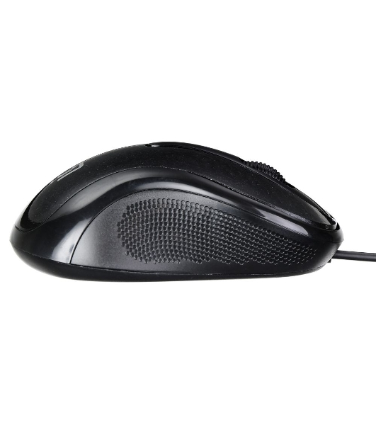 Мышь проводная Oklick 385M черный, 1000 dpi, USB, кнопки - 3