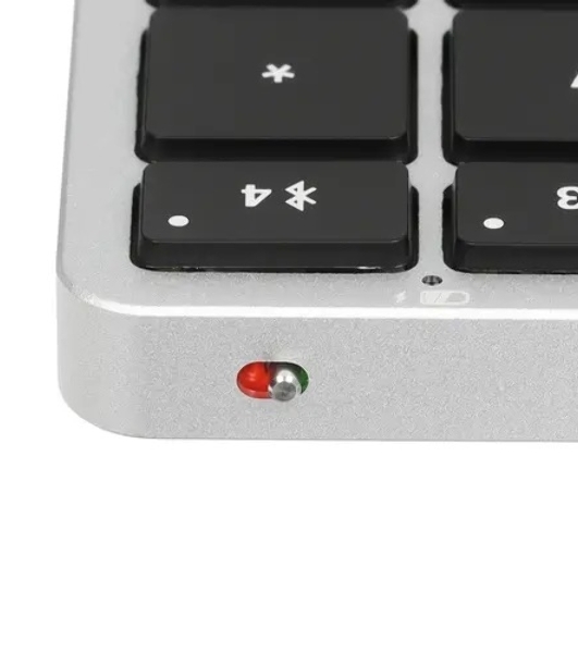 Клавиатура беспроводная Satechi Slim X3 Bluetooth Backlit Keyboard, Bluetooth, Серебристый ST-BTSX3S-RU