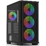 Компьютерный корпус ZALMAN Z10 PLUS, ATX, черный, WINDOW, 2x3.5', 2x2.5', 2xUSB 3.0, 1xUSB 3.1 Type-C, FRONT 3x140мм ARGb, REAR 1x120мм ARGb, фото8