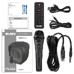 Портативная колонка SVEN PS-555, черный, 65 Вт (RMS), Bluetooth, USB, microSD, пульт, фото14