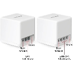 Бесшовный Mesh роутер Mercusys Halo H60X(2-pack) AX1500 10/100/1000BASE-TX белый (упак.:2шт), фото7