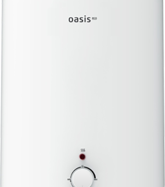 Водонагреватель электрический Oasis VD-30L белый, накопительный, 30 л, 1,5 кВт