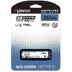 Накопитель SSD Kingston DC2000B, 240Gb, PCIe 4.0 x4, M.2 2280, R/W 4500/400, фото2