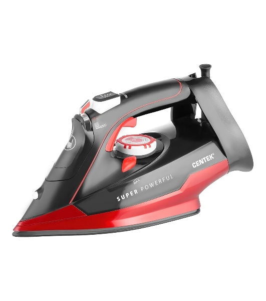 Утюг Centek CT-2359 красный/черный, 3000 Вт, 50 г/мин, 190 г/мин, 320 мл