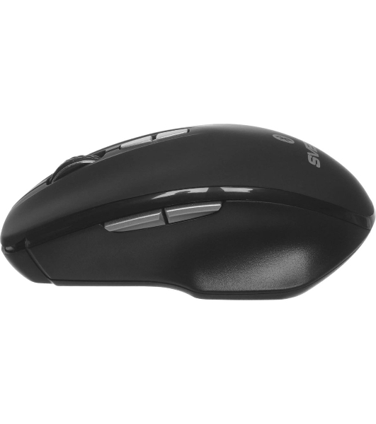 Мышь беспроводная SVEN RX-590SW черный, 1600 dpi, радиоканал, Bluetooth, USB, кнопки - 7