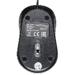 Мышь проводная Oklick 385M черный, 1000 dpi, USB, кнопки - 3, фото4