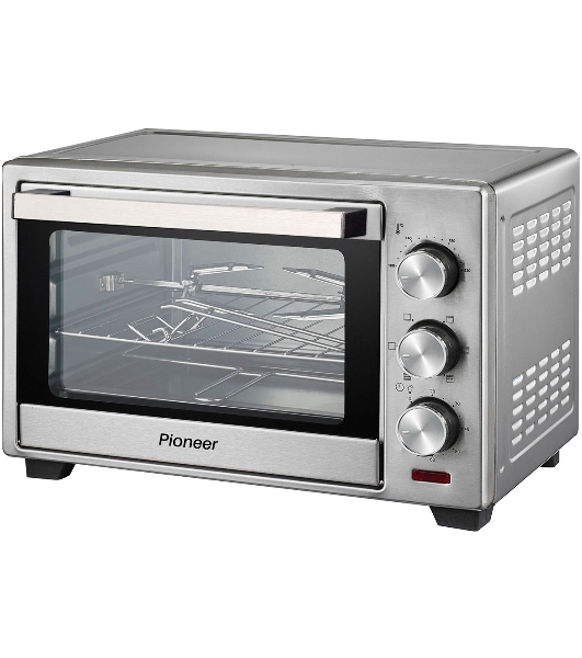 Мини-печь Pioneer MO5011G 25 л, 1600 Вт, серебристый