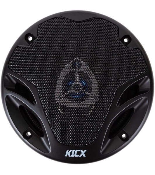 Колонки автомобильные Kicx GX-165 140Вт 92дБ 4Ом 16.5см (6 1/2дюйм) (ком.:2кол.) коаксиальные трехполосные