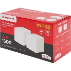 Бесшовный Mesh роутер Mercusys Halo H60X(2-pack) AX1500 10/100/1000BASE-TX белый (упак.:2шт), фото8