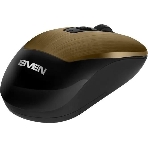 Мышь беспроводная SVEN RX-380W античная бронза, 1600 dpi, радиоканал, USB, кнопки - 4, фото6