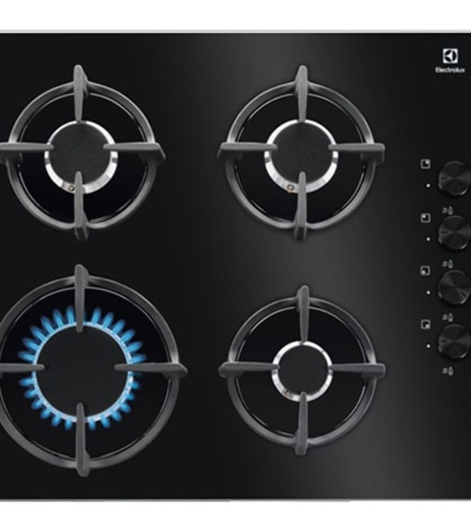 Газовая варочная панель Electrolux KGG6407K черный