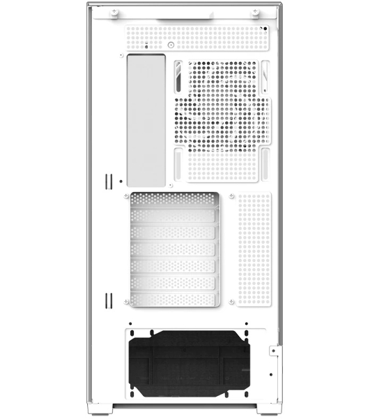 Компьютерный корпус ZALMAN P40 Prism Plus, ATX, белый, WINDOW, 3xCombo (3.5'' or 2.5'), 1xUSB TYPE-C, 2xUSB 3.0, SIDE 3x120мм ARGb, REAR 1x120мм ARGb