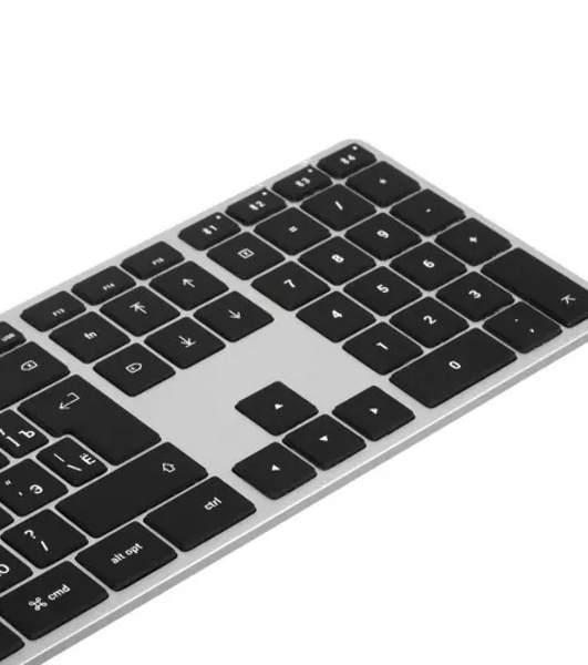 Клавиатура беспроводная Satechi Slim X3 Bluetooth Backlit Keyboard, Bluetooth, Серебристый ST-BTSX3S-RU