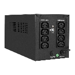 Источник бесперебойного питания ExeGate Power NB-2200.LED.AVR.8C13 (2200VA/1300W, LED, AVR, 8*C13, батарея 12V 9Ah - 2 шт., металлический корпус, Black), фото5