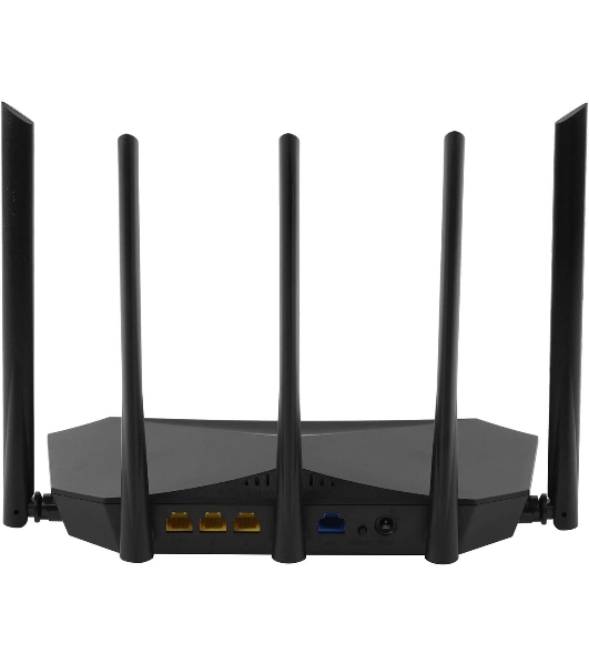 Роутер беспроводной Digma DWR-AX1501 AX1500 10/100/1000BASE-TX черный (упак.:1шт)