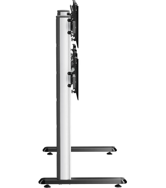 Стойка для телевизора Cactus CS-FS-TV4-PRO черный, 45-55' макс. 50 кг, напольный мобильный
