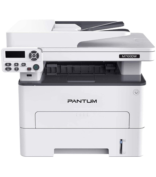 МФУ лазерное Pantum M7100DW, A4, ч/б, печ. до 33 стр/мин., скан. до 24 стр/мин., 1200x1200dpi, USB, RJ-45, Wi-Fi, проектная модель