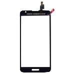 Сенсорное стекло (тачскрин) для LG G PRO LITE D680 D684, черное, фото3