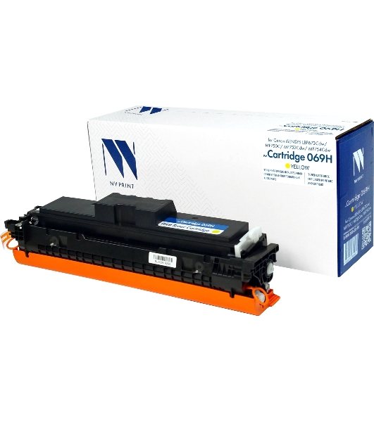 Картридж лазерный NVPrint совместимый NV-069H Yellow для Canon iSENSYS LBP673Cdw/MF750C/MF752Cdw/MF754Cdw (5500k)