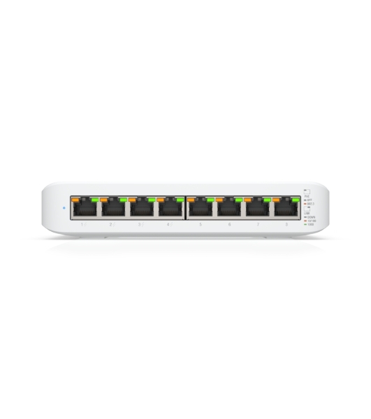 Коммутатор Ubiquiti USW-LITE-8-POE 8POE 1000M POE