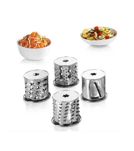 Мясорубка электрическая Bosch MFW68660 черный, 2200 Вт, 4.3 кг/мин, реверс, защита от перегрузки, металлический лоток, насадки - 10