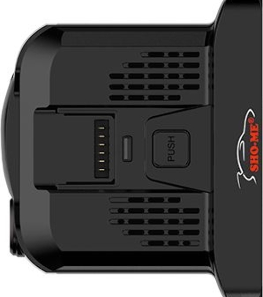Видеорегистратор Sho-Me Combo Vision Pro, 3840x2160, 3', GPS/ГЛОНАСС, Wi-Fi, G-сенсор, датчик движения, GPS-информатор