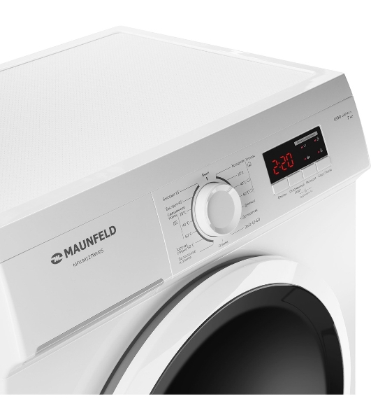 Стиральная машина Maunfeld MFWM127WH05 белый, загрузка фронтальная 7 кг, 1200 об/мин., класс: А+++