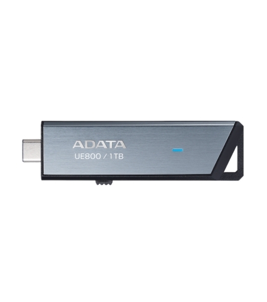 Флешка USB ADATA Elite UE800 (AELI-UE800-1T-CSG), 1Tb, Type-C USB 3.2, R/W 1000/1000, серебристый