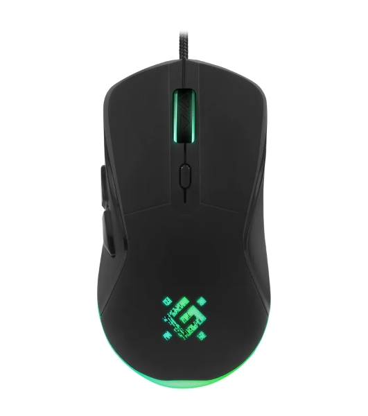Мышь проводная Defender Arga GM-049 черный, 3600 dpi, USB, кнопки - 6