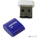 Флешка USB Smartbuy LARA Blue (SB8GbLara-B), 8Gb, USB 2.0, R/W 15/5, синий/белый, фото3