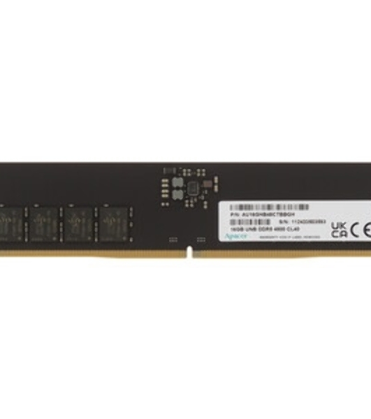 Оперативная память Apacer, DDR5, 16GB (1x16GB), 4800MHz, CL40, SO-DIMM