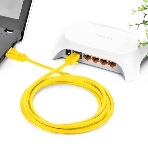 Патч-корд Greenconnect UTP прямой ethernet 0.5m cat.5е, RJ45, литой (Желтый) (GCR-LNC02-0.5m), фото5