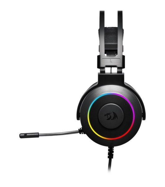 Гарнитура Redragon Lamia 2 чёрный, проводная, USB, подсветка