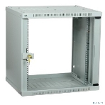 Шкаф ITK LWE3-09U64-GF LINEA WE 9U 600x450 мм дверь стекло серый, фото3