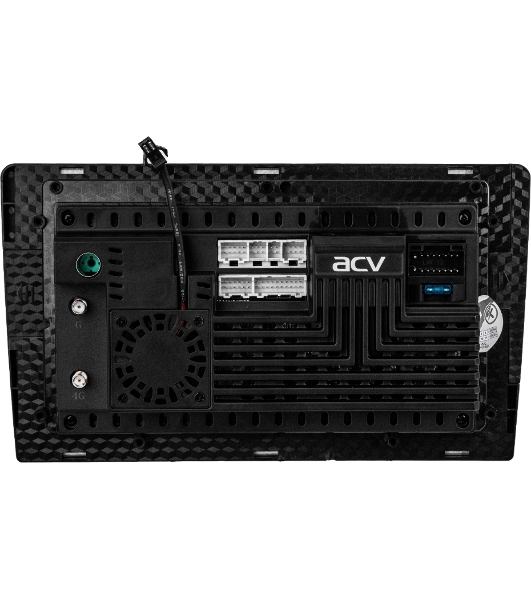 Автомагнитола ACV AD-9003 V2, 2 DIN, 9', Android 13, Bluetooth, USB Type-A, AUX, GPS, CarPlay