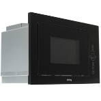 Встраиваемая микроволновая печь Korting KMI 825 TGN черный, 25 л, 900 Вт, переключатели - сенсор, фото13