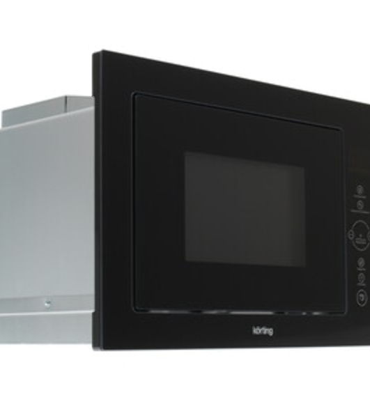 Встраиваемая микроволновая печь Korting KMI 825 TGN черный, 25 л, 900 Вт, переключатели - сенсор