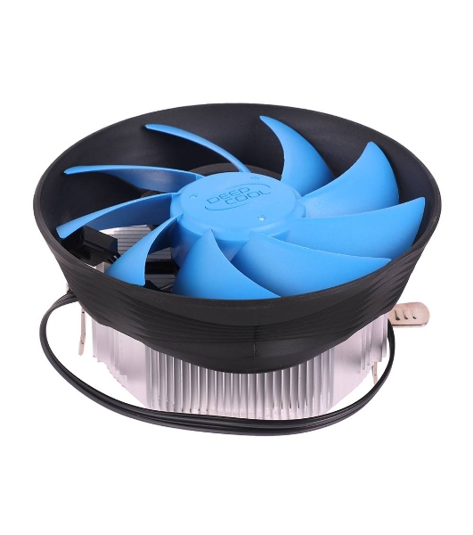 Кулер для процессора DEEPCOOL GAMMA ARCHER синий, 120 мм, алюминий, 1600 об/мин, 26.1 дБ, 3 pin, 95 Вт, 65.5 мм