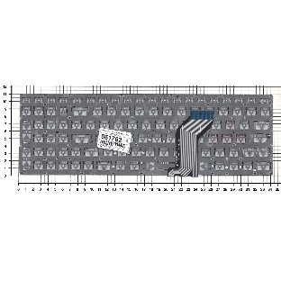 Клавиатура для ноутбука Lenovo IdeaPad Y700 Y700-15ISK черная без подсветки