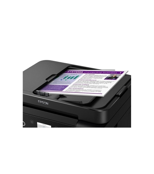 МФУ струйное Epson EcoTank L6270, A4, цветной, печ. до 33/15.5 стр/мин. (ч/б/цв.), 1200 x 4800 dpi (печ.), 1200x2400dpi (скан.), USB, RJ-45, Wi-Fi