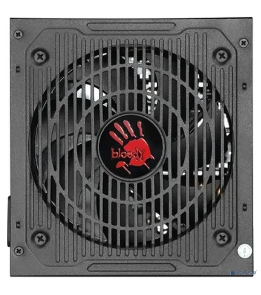 Блок питания Bloody BD-PS500W, 500Вт, 80 PLUS белый, 120мм,черный