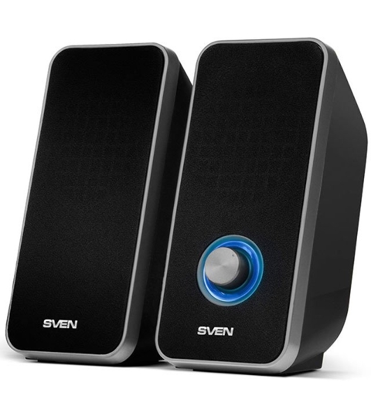 Акустическая система 2.0 SVEN 325, черный, USB, мощность 2x3 Вт(RMS) SVEN 325, черный, USB, акустическая система 2.0, мощность 2x3 Вт(RMS)