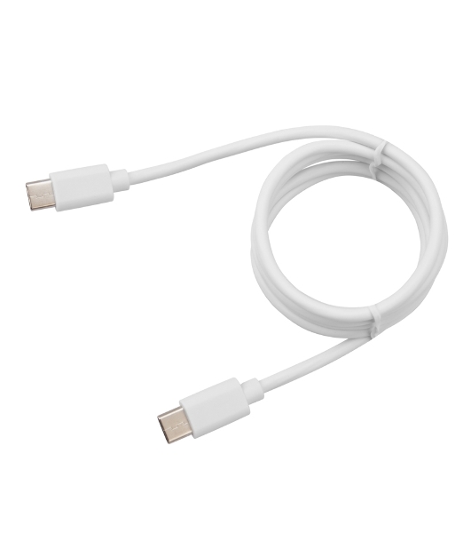 Кабель Rexant Type-C - Type-C PD 60W/1м/PVC/белый