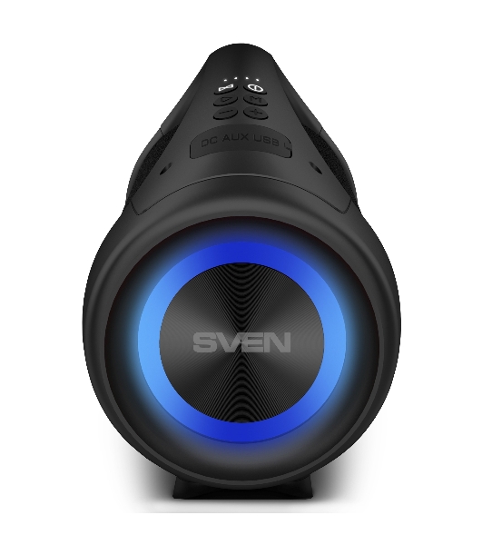 Акустическая система SVEN 370 2.0 черные (2x2W, USB, RGb подсветка)