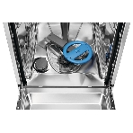 Встраиваемая посудомоечная машина ELECTROLUX EEG63410L/Встраиваемая узкая посудомоечная машина, загрузка на 10 комплектов посуды, сенсорное управление, 8 программ, 44.6x55x82 см, черный, сушка: стандартная (конденсация), индикация на полу: проекция дисплея, фото8